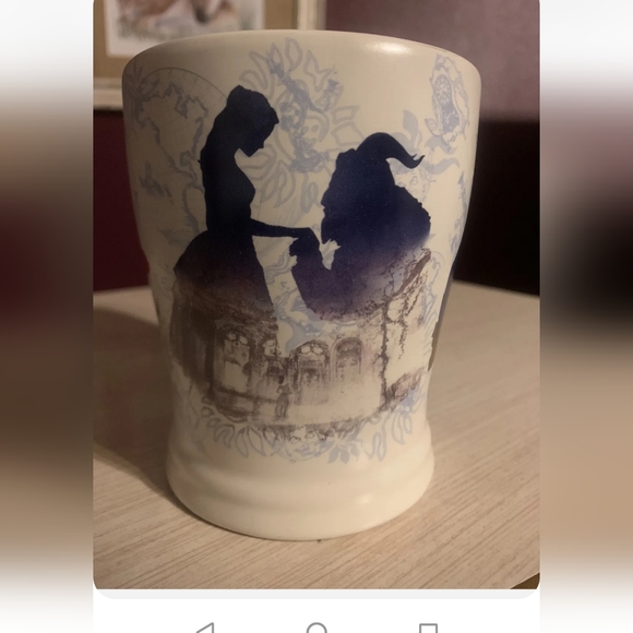 Beauty and the Beast Disney Mug Belle Rose - Picture 1 of 5